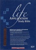 KJV Life Application Study Bible (Burgundy)