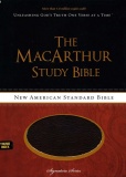 NASB Macarthur Thumb Index Study Bible