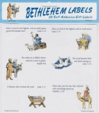 Bethlehem Nativity Self Adhesive Gifts Address Labels