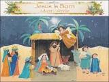Jesus is Born - Landscape A4 Advent Calendar