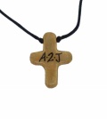 A2J (Addicted 2 Jesus) Beige Cross Necklace