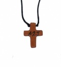 A2J (Addicted 2 Jesus) Terracotta Cross Necklace