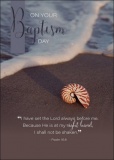 Baptism Beach Themed Card