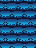 Silouhette Starry Night Nativity Gift Wrap + Tags