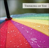 Thinking of You - Greetings Card (Umbrella)