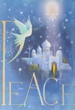 Peace Dove at Night Christmas Cards - Pack of 5