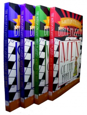 Worlds Greatest Bible Puzzles 4 Volume Collection