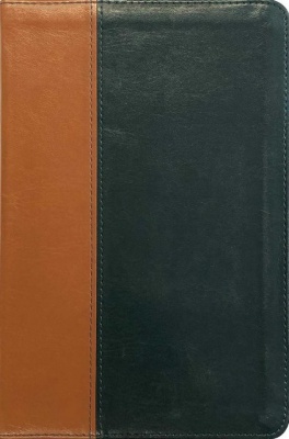 ESV Anglicized Text Thinline Bible (Tan/Racing Green)