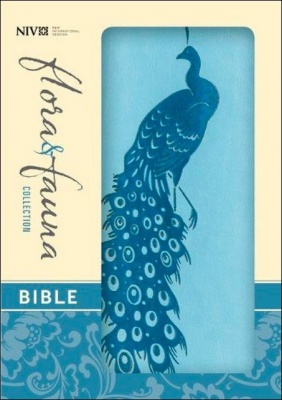 NIV Flora & Fauna Compact Peacock Bible