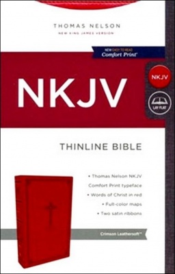 NKJV Comfort Print Thinline Bible