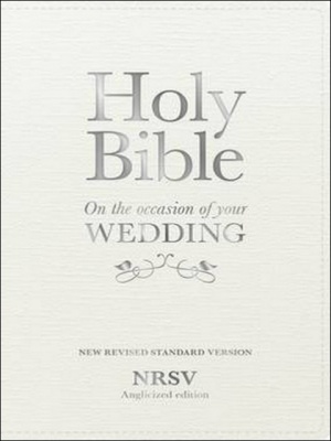 NRSV Anglicizised Text Wedding Edition Bible
