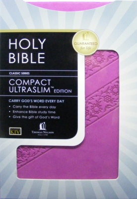 KJV Compact Ultraslim Leathersoft Bible