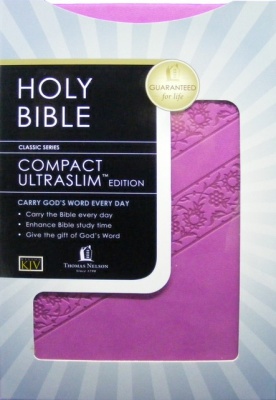 KJV Compact Ultraslim Leathersoft Bible