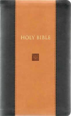 KJV Devotional Bible (Black/Tan Duo-Tone)