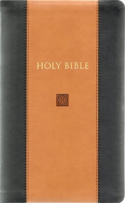 KJV Devotional Bible (Black/Tan Duo-Tone)