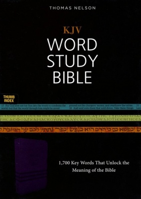 KJV Word Study Thumb Indexed Bible