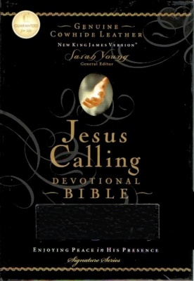 NKJV Jesus Calling Devotional Bible (Black)