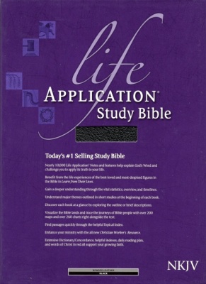 NKJV Life Application Study Bible (Black)