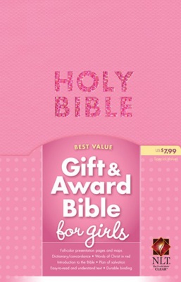 NLT Gift and Award Bible for Girls