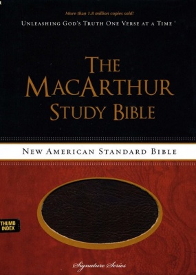 NASB Macarthur Thumb Index Study Bible