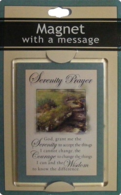 Serenity Prayer - Fridge Magnet