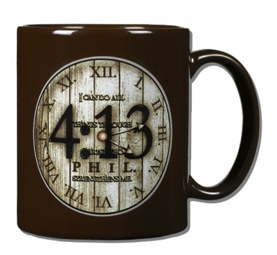 Brown, Philippians 4:13 - Well Versed Mug