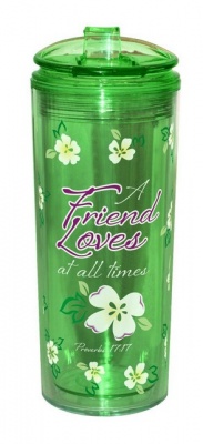 A Friend Loves at All Times Tumbler