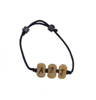 A2J (Addicted 2 Jesus) Beige Bracelet