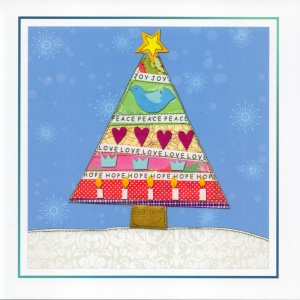 Christmas Tree Christmas Cards - Pack of 10