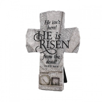 He is Risen - Empty Tomb Cross