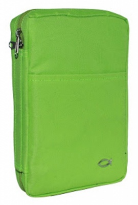 Classic Lime Green Canvas XL Bible Cover