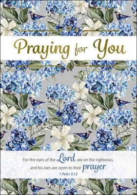 1 Peter 3:12 Praying for You Card