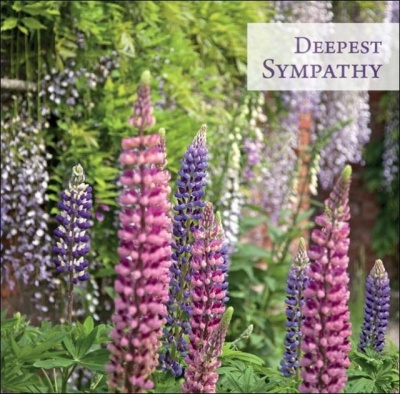 Deepest Sympathy - Greetings Card (Perennials)