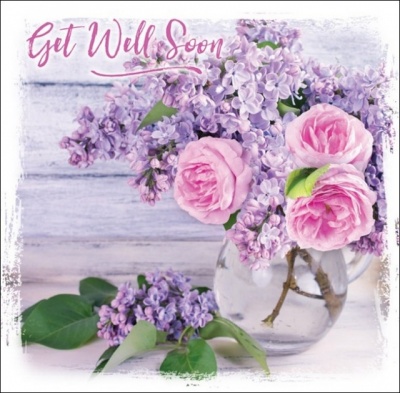 Get Well Soon - Greetings Card (2 Thessalonians 2:16)
