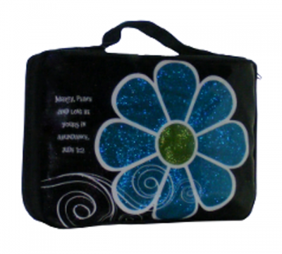 Mod Flower Sparkle Medium Bible Cover